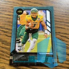 Trey Lance 2021 Panini Chronicles Playbook Draft Picks #334 RC North Dakota